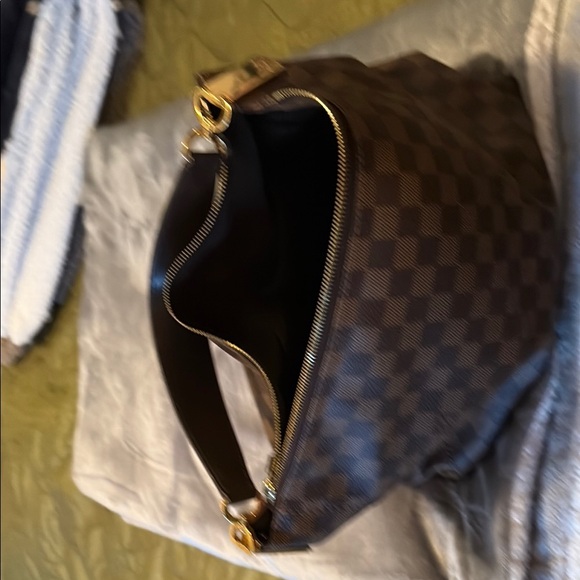 Louis Vuitton Brown Toiletry Bag with Damier Canvas - Picture 2 of 3